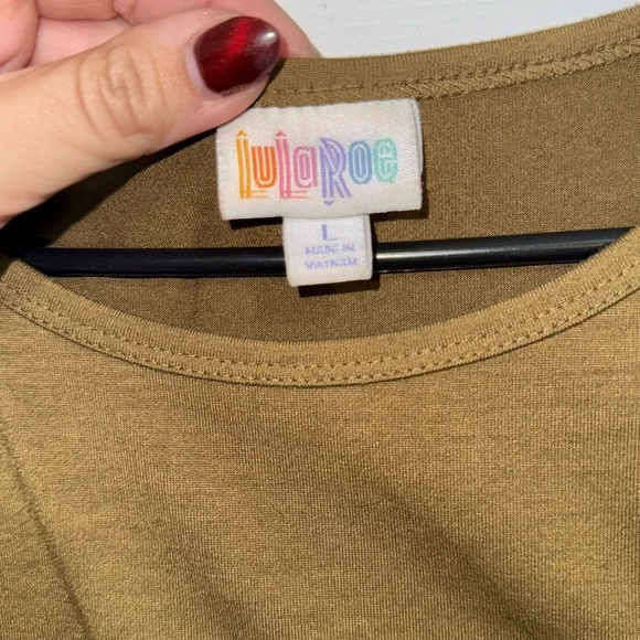 LuLaRoe Brown Irma Tunic - Picture 3 of 5